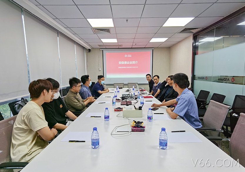 南方科技大学深港微电子学院领导一行莅临V66.COM交流指导